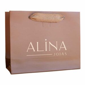 Sacola papel ref. 104 17,5x14x6